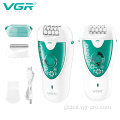 Household Hair Removal Appliances VGR V-722 Household Rechargeable Electric Lady Epilator Supplier